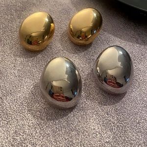 “Leila” Drop oversized Statement Earrings